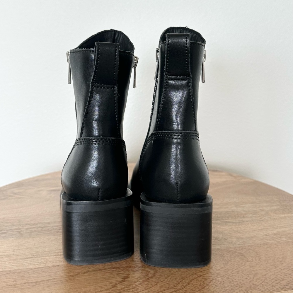 NEW Steve Madden Ruthy Black Boots Size 8.5 - Picture 4 of 9